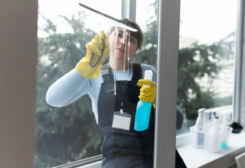 Nettoyage de vitres intérieures et extérieures à Brezolles